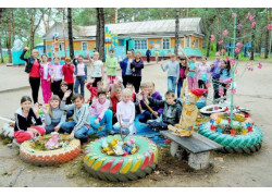 Lisa Chaikina's children's camp in Ridder