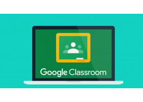 Google Classroom: an online learning platform.