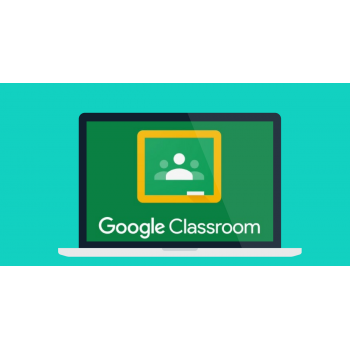 Google Classroom: an online learning platform.