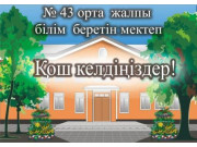 Школа №43 в Караганде